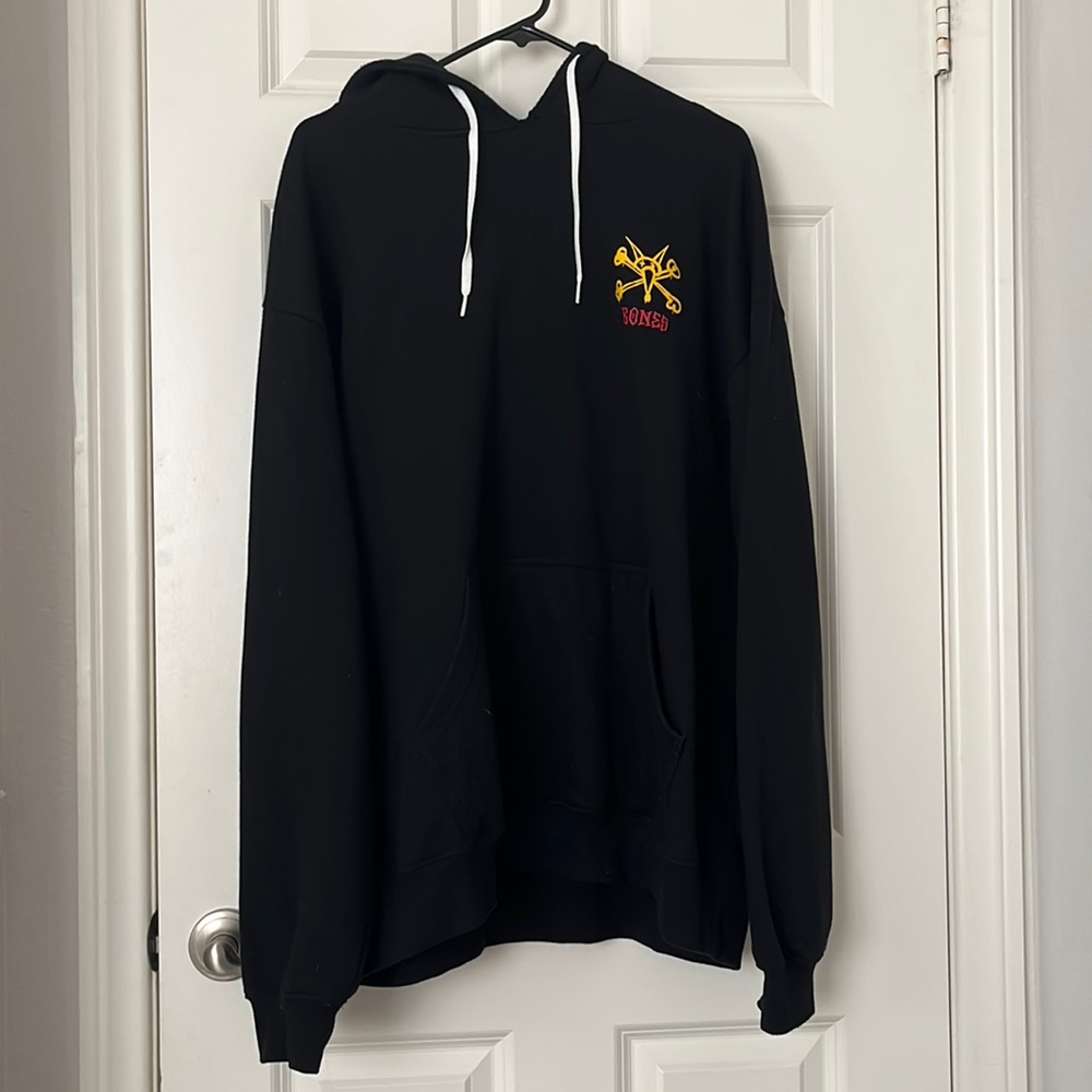Black hoodie